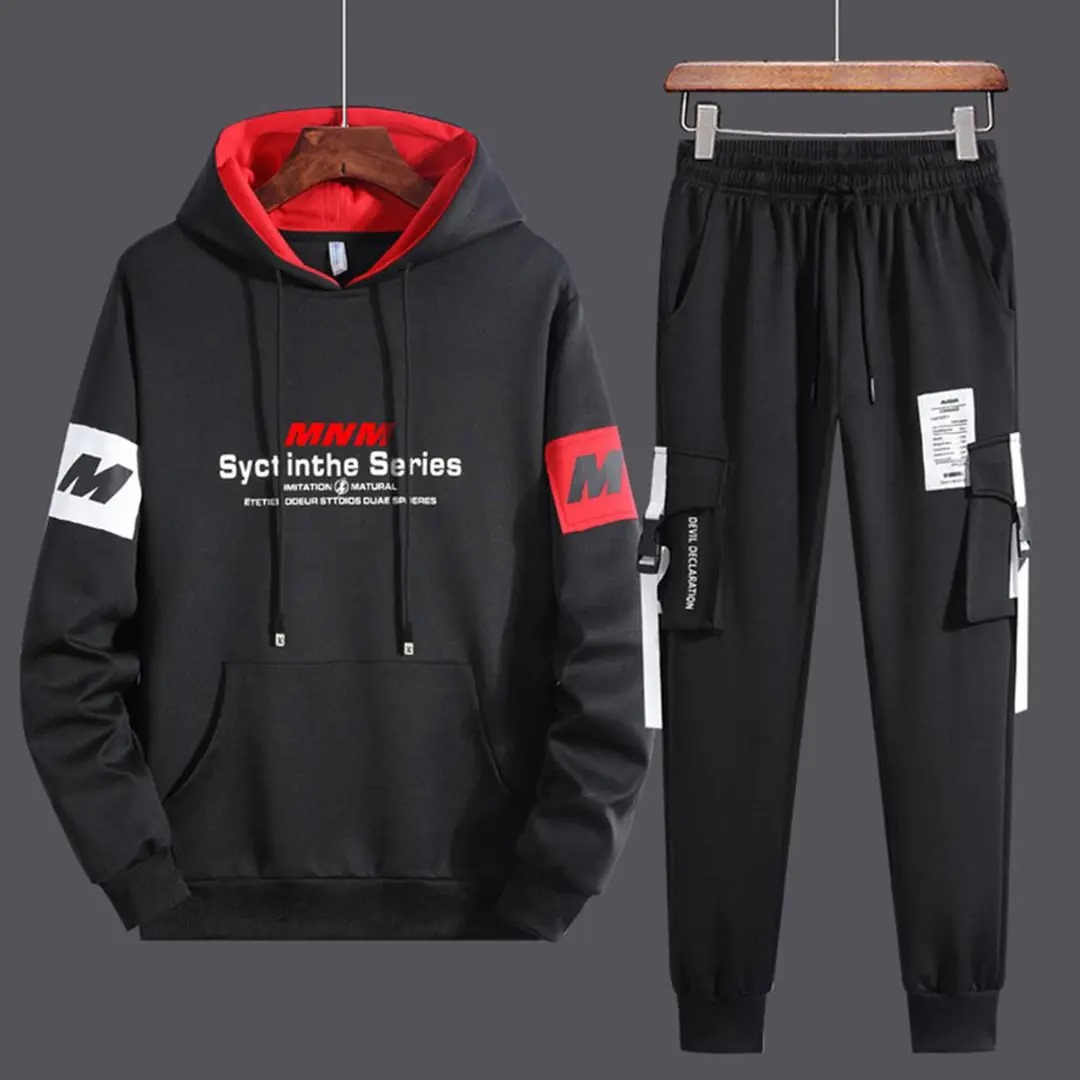 Full Sleeves Hoodie & Full Pants Set Combo for Men 7
