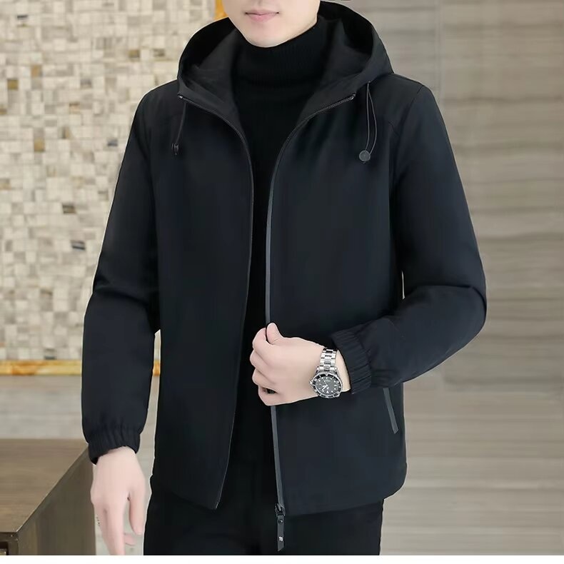 Black Fashionable Bonded fabric Hoodies (Using Smart Hoodies looking Smart)