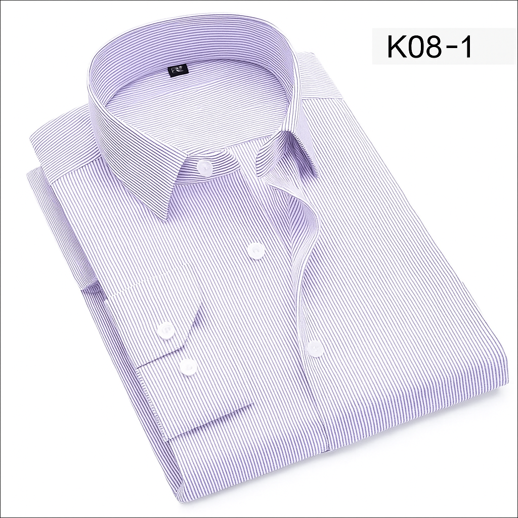 Men's Formal Step Shirts  Fashionable Long Sleeve Smart Looking Fashion Shirt2