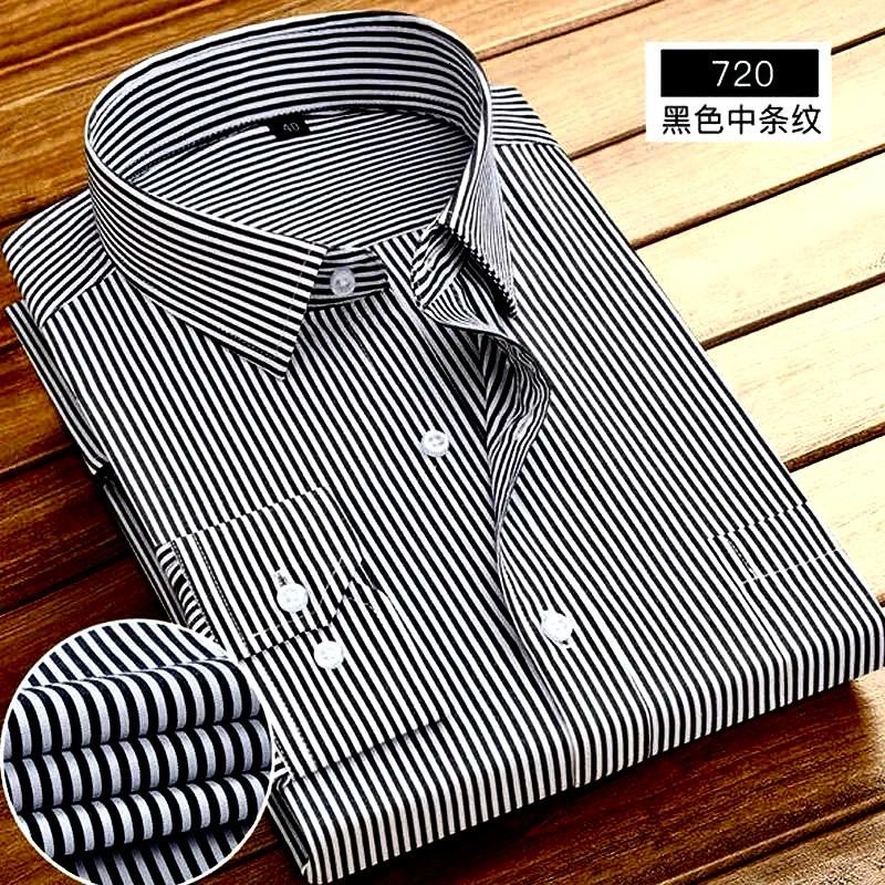 Premium Quality Formal Shirt - Black Stripe.