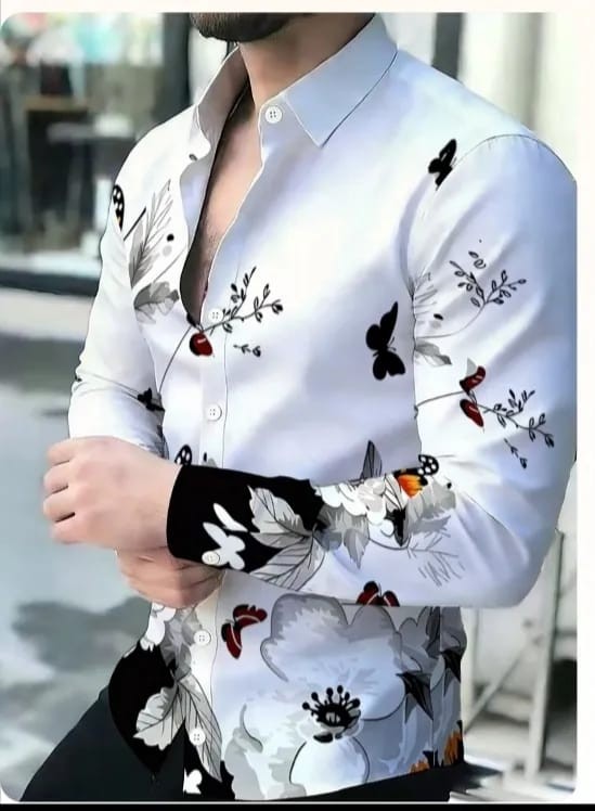 Full Sleeve Printed Shirt for Men