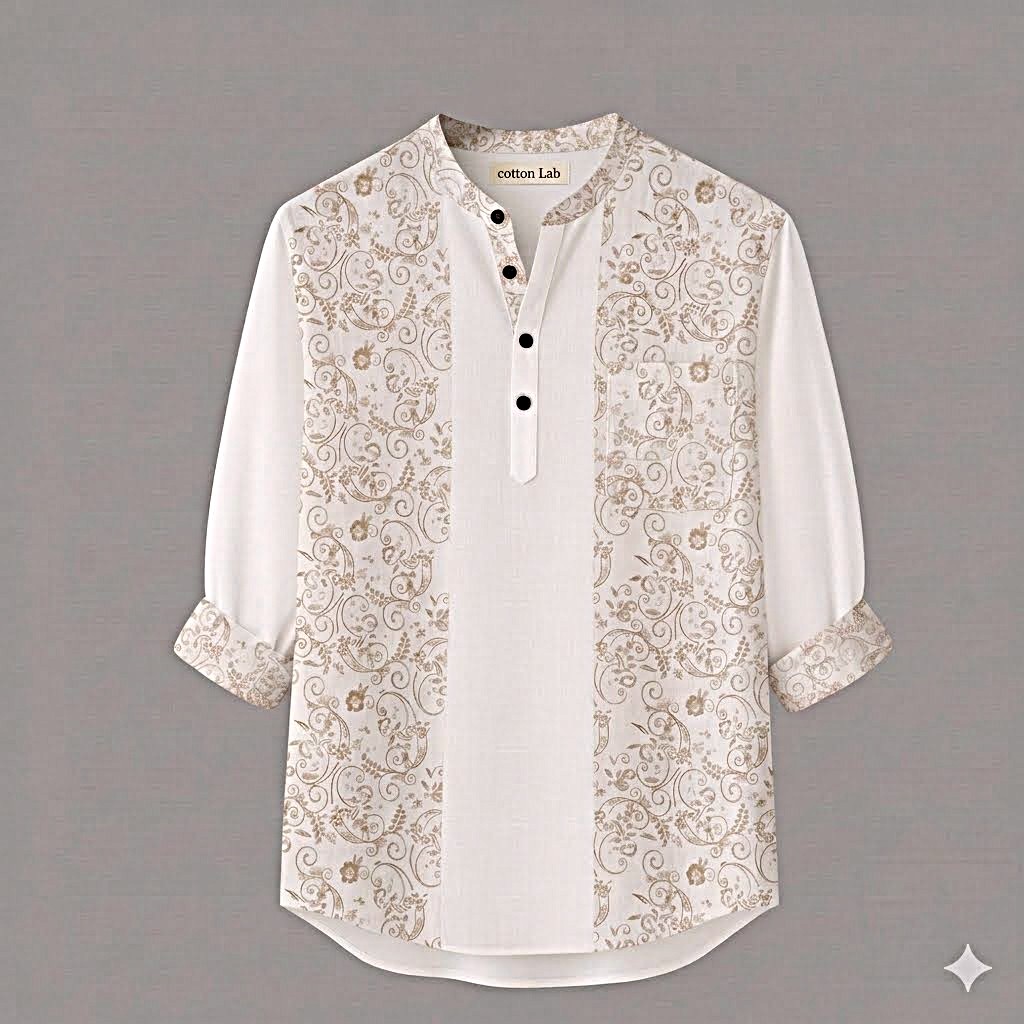 New Summer Colection Cotton Fabric Katua For Man's