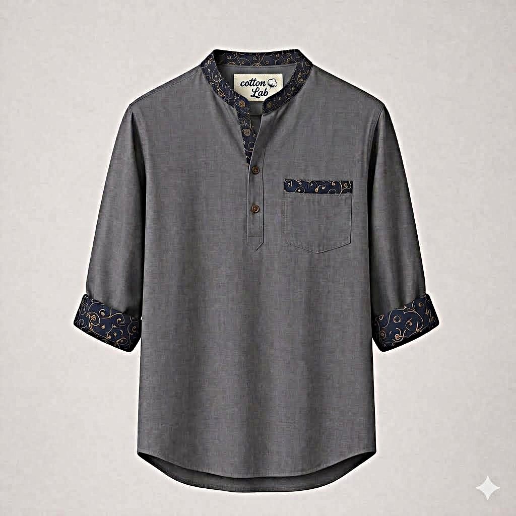 New Summer Colection Cotton Fabric Katua For Men's