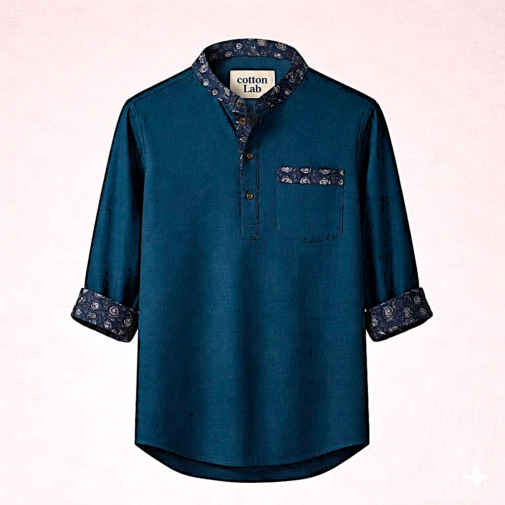 New Summer Colection Cotton Fabric Katua For Man's