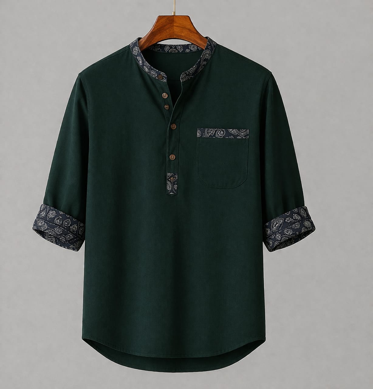 New Summer Colection Cotton Fabric Katua For Man's