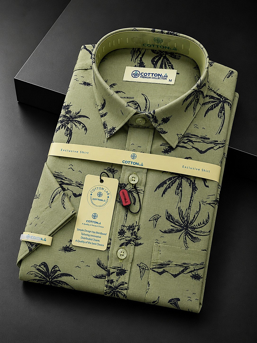 Half Sleeve Cotton Shirt For Men