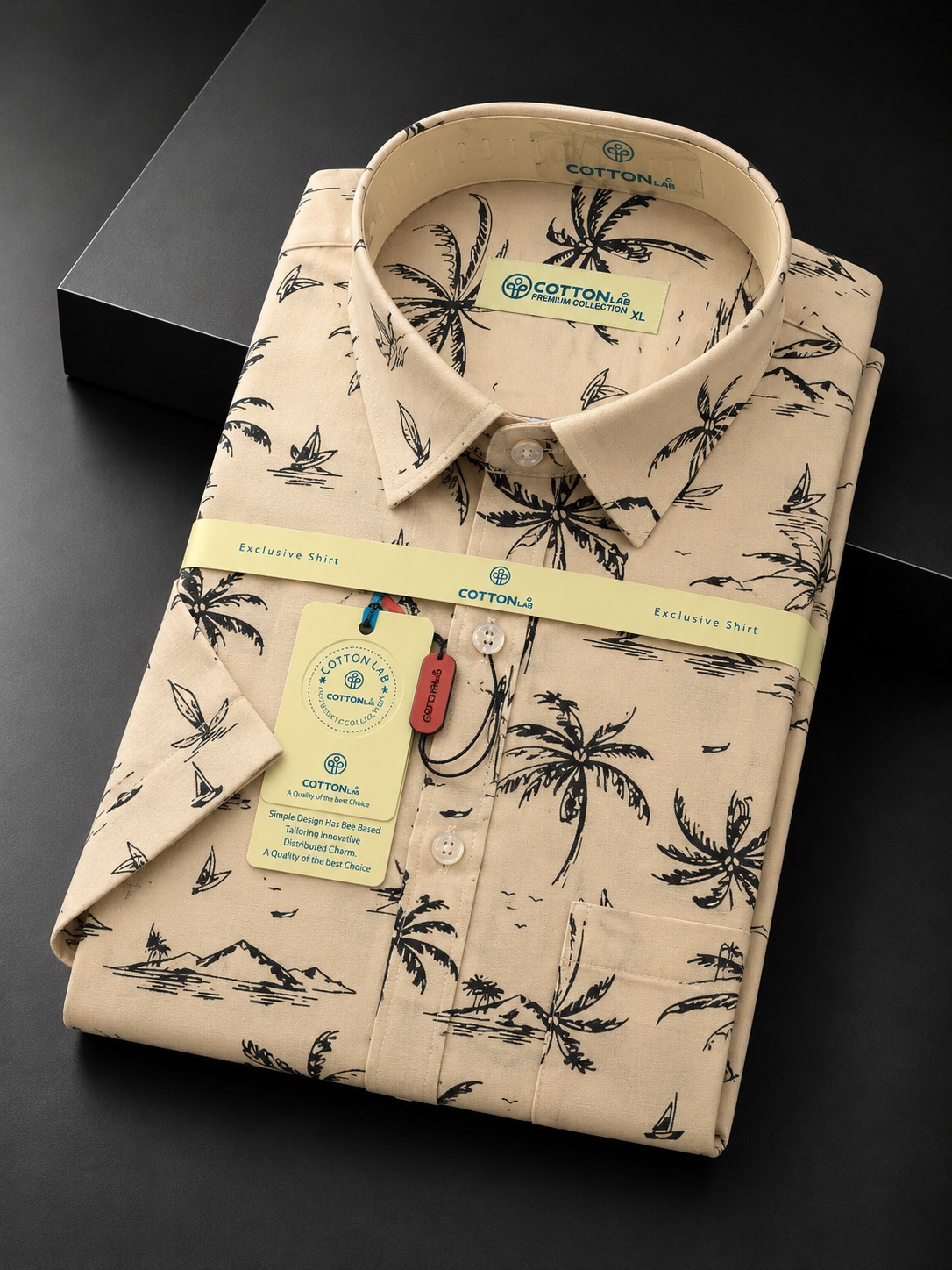 Half Sleeve Cotton Shirt For Men