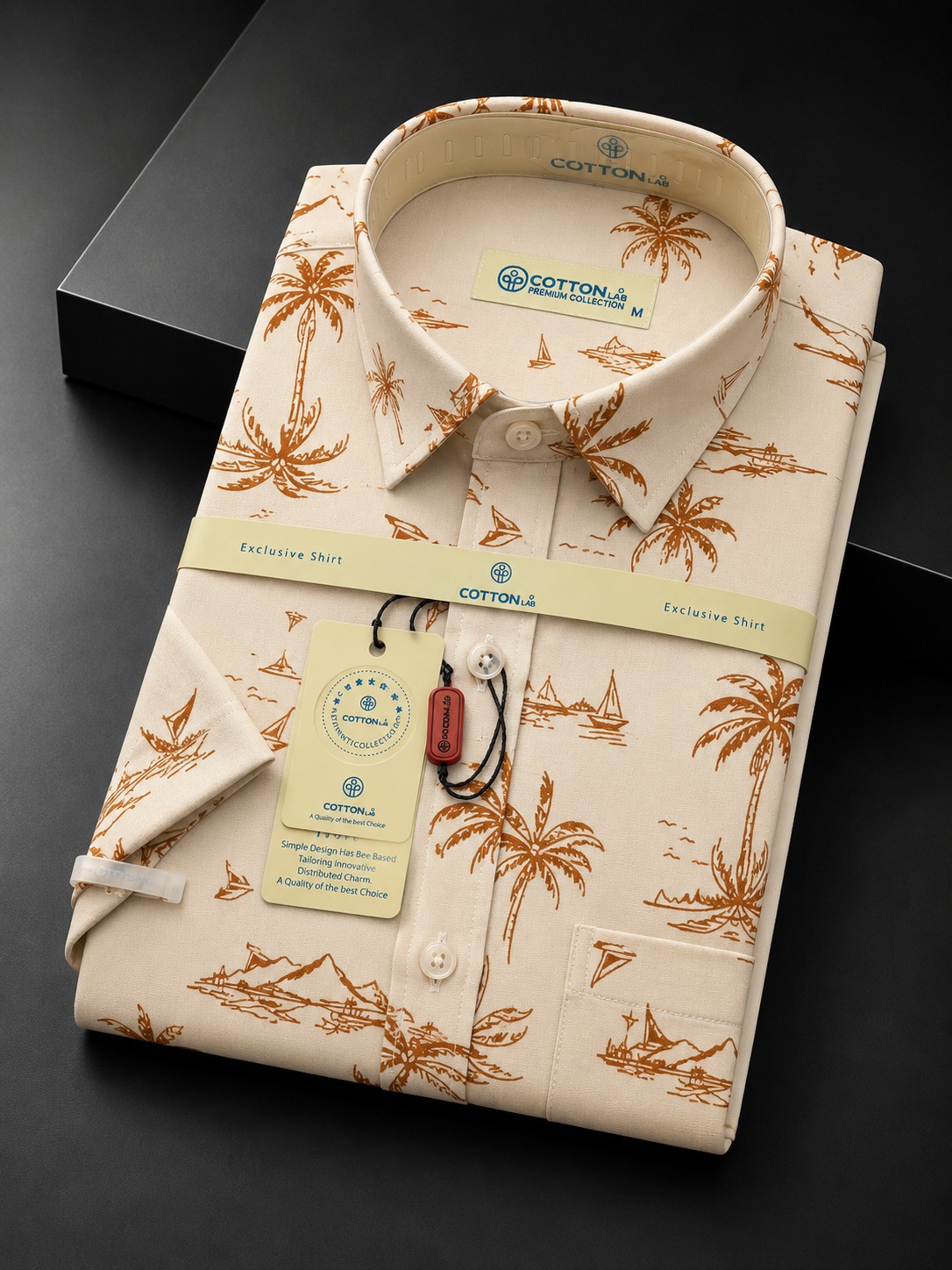 Half Sleeve Cotton Shirt For Men